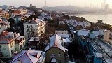 航拍2020年青岛的初雪，比以往时候来的都晚一些！