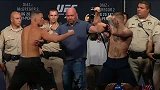 UFC-16年-小迪亚兹与麦格雷戈面对面UFC第202期赛前称重仪式现场-花絮