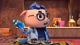 猪猪侠：阿五真是贪吃，为了吃核桃，电锯都拿了出来！