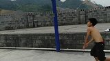 小小年纪个子小小，弹跳力惊人，不打篮球可惜了