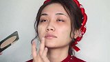 妹子被嫌弃不会打扮，化完妆后，美得让人心动