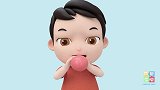 颜色气球，早教视频