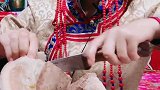 蒙古姑娘大口吃肉，这样的女人，真是养不起啊