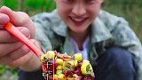 肉沫炒笋丁，味道太好了