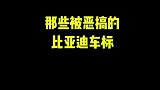 那些被玩坏了的比亚迪车标