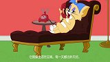 杰瑞成了汤姆家的老鼠保姆？给嘟嘟送蛋糕！