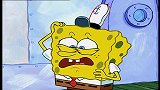 海绵宝宝：海绵宝宝找蟹老板系鞋带，发现蟹老板不穿鞋