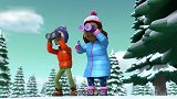 汪汪队：时钟滑下山，雪球紧追不舍，汪汪队能成功拦下时钟吗？