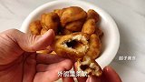 河北农村特色小吃炸糯米糖糕，外酥里糯，香甜可口，保证个个空心