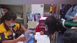 9月6日陕西西安 可爱双胞胎姐妹花 考入同一所大学不同专业西安外国语大学