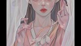 漏掉的作业终于补上了姑娘皎洁如明月 歌曲归来兮 画中人仿妆