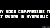 我的世界MC动画：为什么要压这把水压机中最罕见的利剑呢