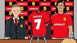 【恶搞】卡瓦尼加盟曼联第一天：梦剧场横幅竟是欢迎桑乔的