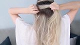 「发型教程」夏季清爽盘发—教你打结辫子教程