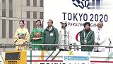 2018东京马拉松盛大开跑 3万人起跑线陆续出发