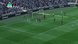 1718赛季-FIFA模拟红蓝大战次回合 萨拉赫双响 利物浦客场2-2晋级