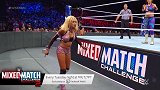 WWE-18年-混双赛第三周：巴洛尔&贝莉VS马哈尔&福克斯-精华