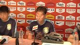 中超-16赛季-苏宁将战绿城 崔龙洙赛前发布会打气-新闻