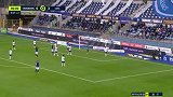 下半场补时第1分钟斯特拉斯堡球员佐希射门 - 被扑