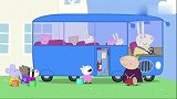 小猪佩奇：有趣的回声，让孩子们很好奇，都在那玩