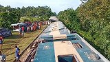 孟加拉国一火车脱轨 造成至少5人死亡上百人受伤
