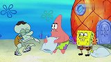 海绵宝宝：海绵宝宝和派大星打架，章鱼哥一旁看戏，还不忘掺和！