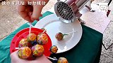 实验，绞肉机会把棒棒糖磨成粉吗？