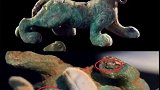 海昏侯五号墓中发现四件青铜器，青铜虎脚下有轮子，这是怎么回事出逃两日去湾里  南昌湾里