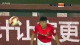 第72分钟广州恒大淘宝球员艾克森射门 - 打偏