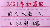 2021年初离世的六大名人