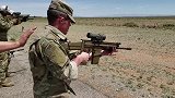 实拍美军大兵靶场实弹射击，后坐力太真实了！