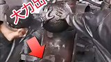 想不到管道被压扁了，原来是这样修复的