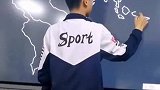 高一男生凭记忆画世界地图