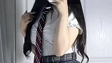 jk制服灰丝，不愧是jk有点上头