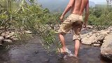 澳洲小哥荒野求生野外生存生存哥建造水池