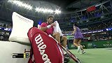 ATP-14年-吴迪正手击球下网 首盘被破发-花絮