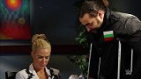 WWE-15年-拉娜接受迈克科采访 卢瑟夫怒闯演播室 砸坏办公室各种设备-花絮