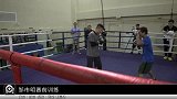 拳击-15年-邹市明赛前训练 挥洒汗水力夺金腰带-新闻