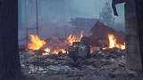 美国：加州大火所到处一片废墟，灾前灾后对比触目惊心