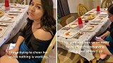 美国女子提前两周准备朋友聚会 结果没有一个人出现