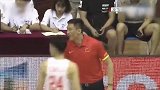 中国篮球-17年-中澳热身赛G1-不惧身体对抗！李根篮下强吃对方内线造2+1-花絮