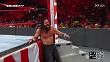 WWE-18年-RAW第1306期：双打赛 罗林斯&罗门VS马哈尔&山姆森-单场