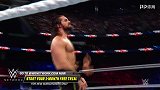 WWE-18年-2018爆裂震撼大赛：洲际冠军赛 罗林斯VS米兹集锦-精华