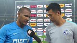 龙东：我的身体状态没问题 进球没拿下比赛有点遗憾