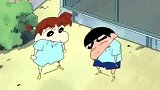 《蜡笔小新》：妮妮抓小新当苦力，帮她给黒矶送情书！