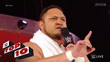 WWE-18年-RAW第1298期十佳镜头：实力派巨星莱斯利回归加盟-专题