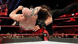 WWE-17年-RAW第1281期：洲际冠军赛 凯萨罗VS罗门伦斯-单场