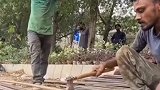 没机械设备，如何断钢筋