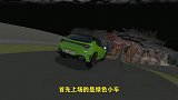 汽车飞跃“恶魔牛”会怎样？3D动画模拟，画面不要太刺激！