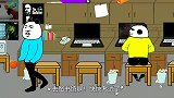 爆笑沙雕动画：去图书馆的理由！
